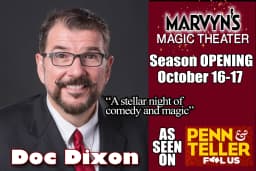 DOC DIXON — a Penn & Teller FOOL US winner!