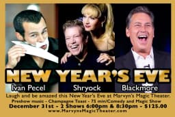 Chris Blackmore - Ivan Pecel - John Shryock — New Year's Eve Spectacular Special Event!