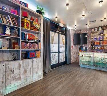 The magic shop at the theater