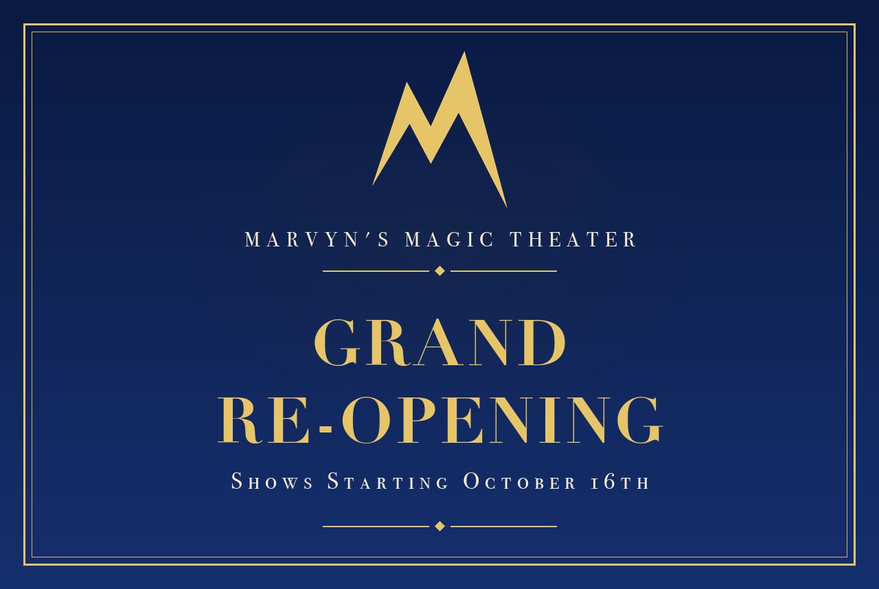 Grand Re-Opening Shows